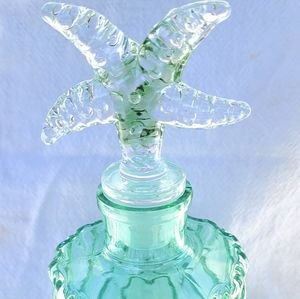 Starfish bottle glass decanter
